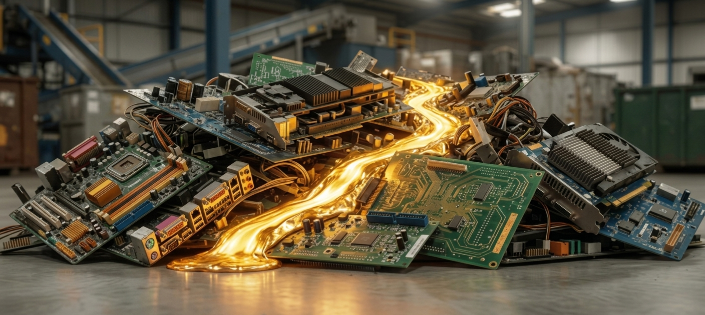 How Businesses Can Recover Gold from E-Waste: A Process, Yield, and Compliance Guide
